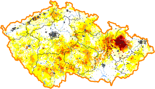 Intenzita sucha - 31. říjen 2021