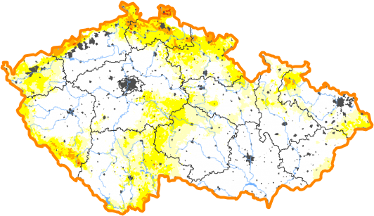 Intenzita sucha - 24. březen 2024