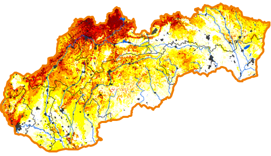 Intenzita sucha - 5. máj 2024